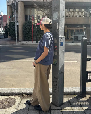 Back check pocket design pants