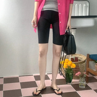 Basic Rib Biker Pants
