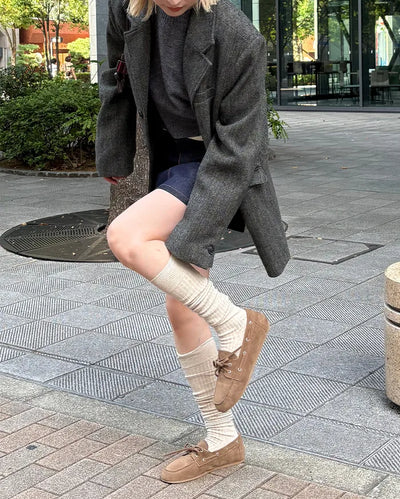 Ribbed Over-Knee Socks