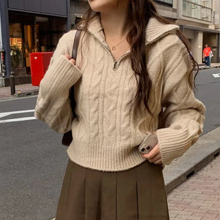 Vinnet Color Half-Zip Knit