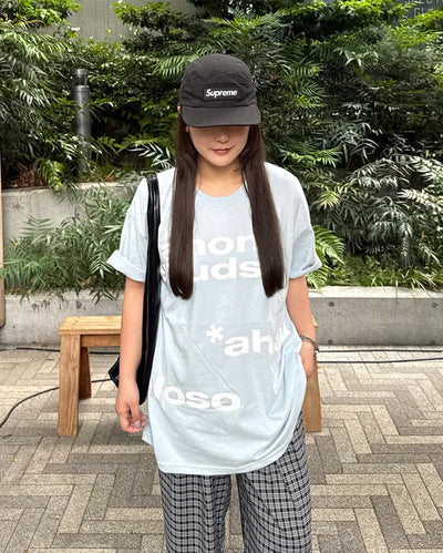 (Unisex) Lettering Oversized T-Shirt