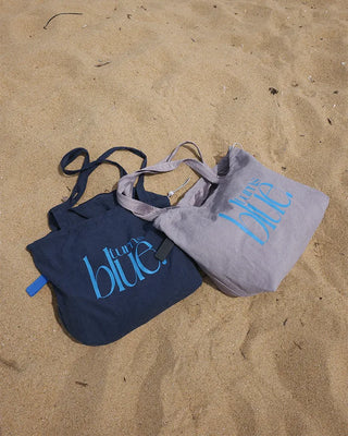 Lettering Drawstring Tote Bag