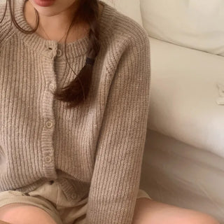 Knit cardigan