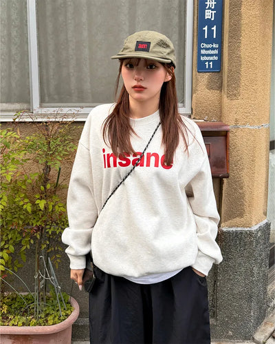 Lettering sweatshirt