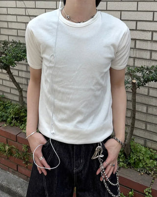 Basic Rib T-Shirt