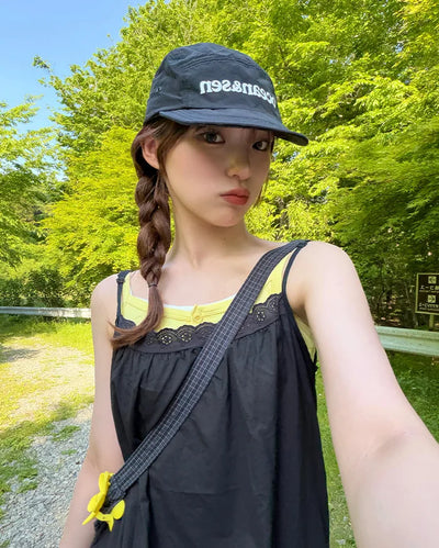 Lettering Camp Cap