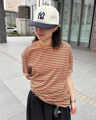 Colorful striped T-shirt
