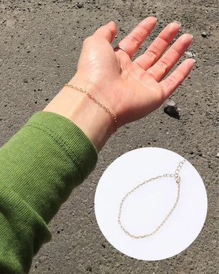 Oval Chain Bracelet