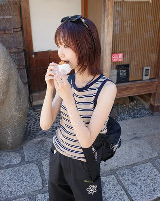 Triple Border Sleeveless