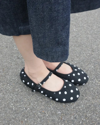 Polka Dot Strap Mary Janes