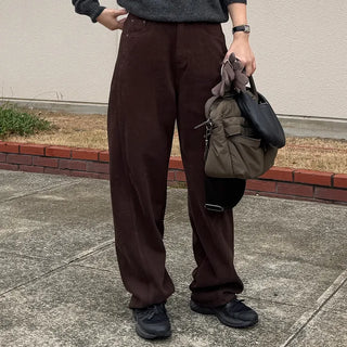 Brushed cotton pants