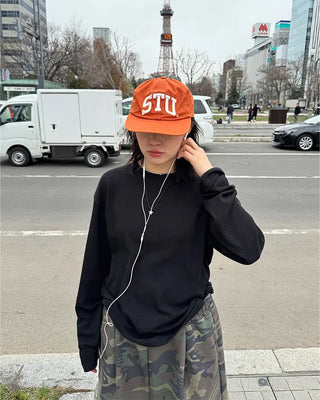 Basic Round Long T-Shirt