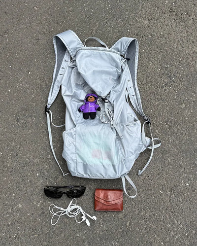 Nylon drawstring backpack