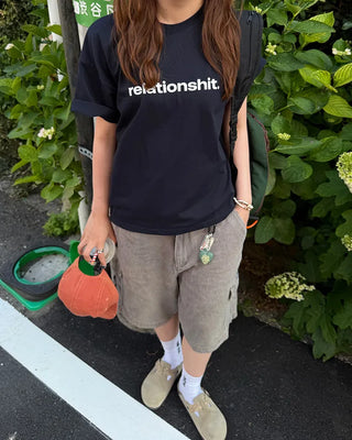 Lettering Cropped T-Shirt