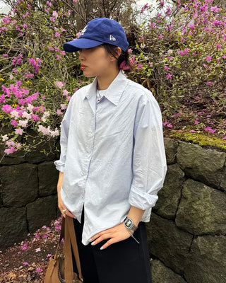 Basic oversized shirt