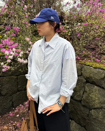 Basic oversized shirt