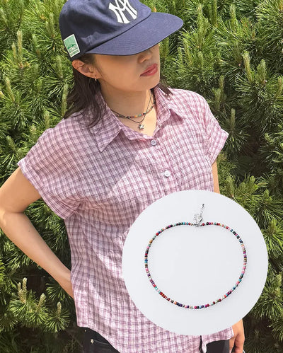 Multi-bead necklace