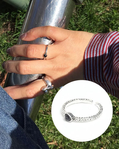 Heartstone Open Ring