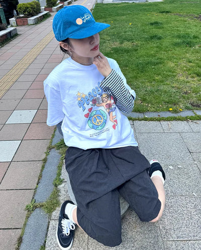 Angel print T-shirt