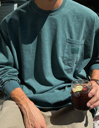 GENERAL Patch Pigment Long Sleeve Tee (High Q)
