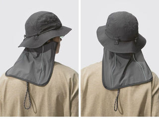 [Monterest] Outdoor Sun Hat with Detachable Neck Flap