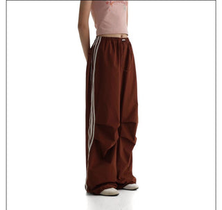 [MASONPRINCE] Side Stripe Parachute Pants
