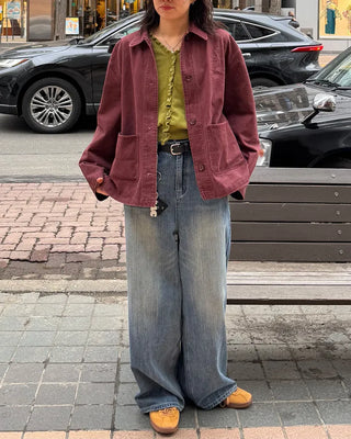 Two-pocket collar jacket