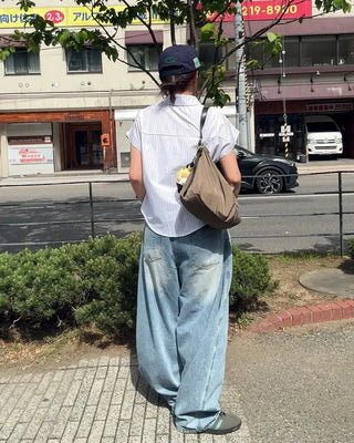 Big Square Hobo Bag