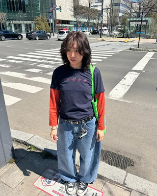 (UNISEX) Wide Denim Pants