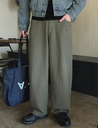 Soul Cotton Wide Pants (3 colors, S~L)