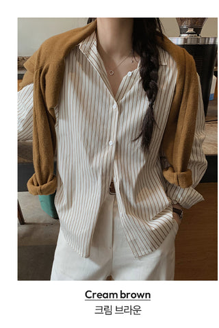 Modern Stripe Shirt - 2 Colors