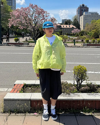 Wide Bermuda shorts