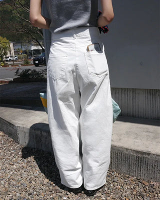 Basic Cotton Wide Pants