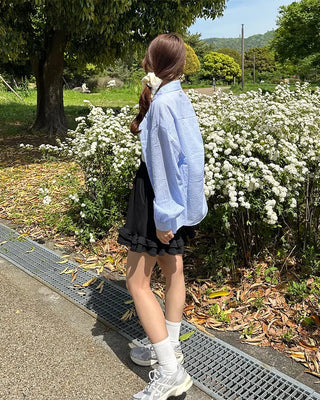 Can-can frill shorts