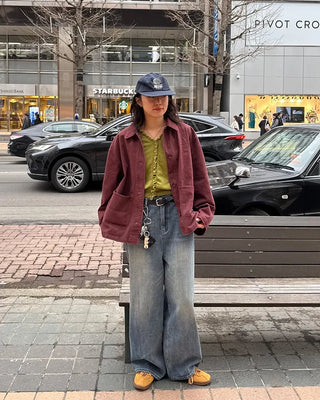 Two-pocket collar jacket