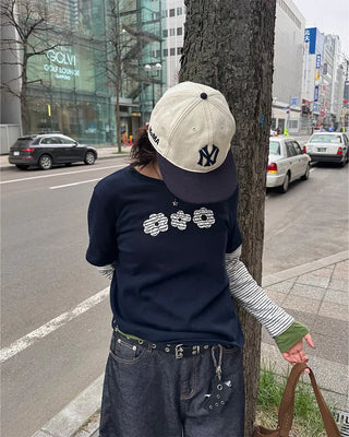 Flower Logo Layered T-Shirt