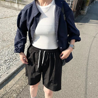 youth nylon half pants