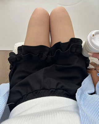 Can-can frill shorts