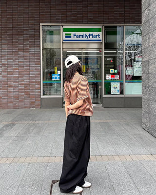 Pintuck Drawstring Balloon Pants