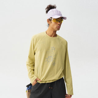 [Monterest] Waffle Knit Quick-Dry Long Sleeve Tee