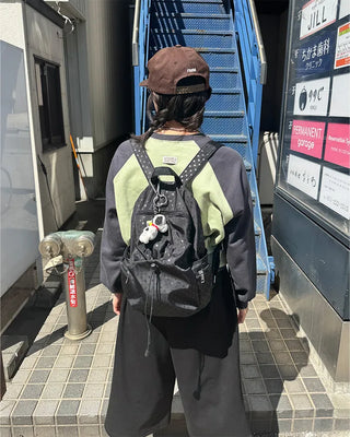 Dot Strap Backpack