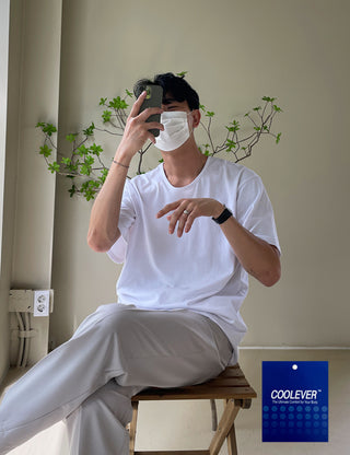 CoolEver Silket U-neck T-shirt (5 colors)