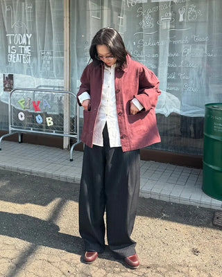 Two-pocket collar jacket