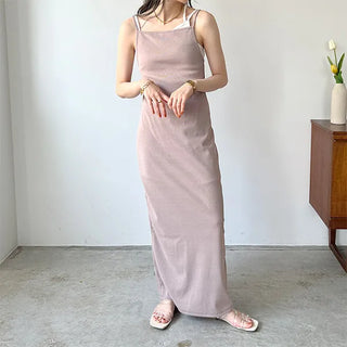 Flat long dress