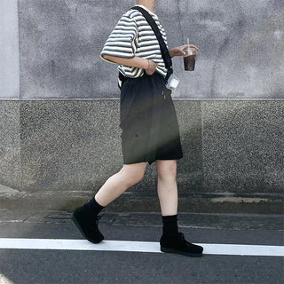 bermuda pin tuck pants