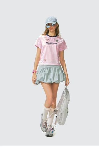 [Monterest] Stripe Jersey Relaxed Fit T-Shirt