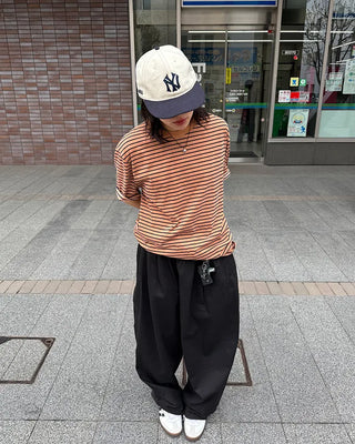 Pintuck Drawstring Balloon Pants