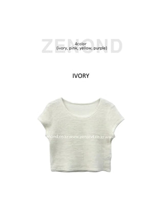 (4 colors) Terry T-shirt