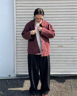 Two-pocket collar jacket