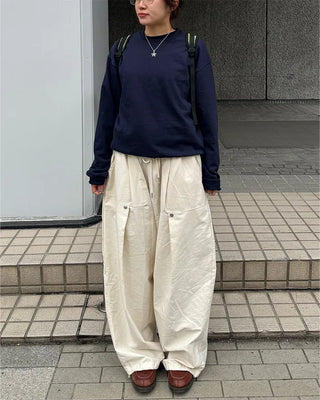 (Unisex) Rivet Tuck Balloon Pants